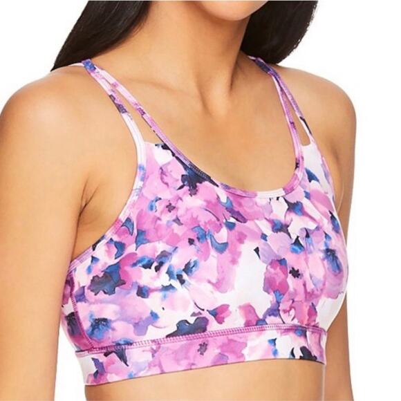 NWT! Gaiam Shina Sports Bra in Bridal Rose - Size XS - Picture 4 of 10